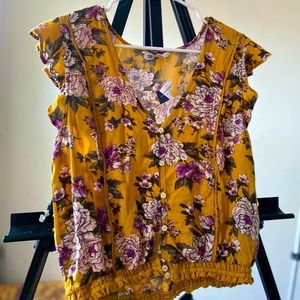 Floral American Eagle Outfitters Blouse